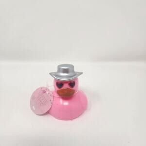 Pink Cowgirl Valentine's Day Rubber Duck